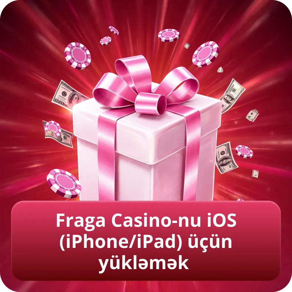 Fraga Casino-nu iOS (iPhone/iPad) üçün yükləmək