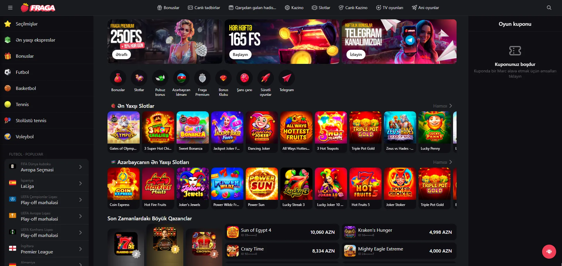 Fraga Casino-nu iOS (iPhone/iPad) üçün yükləmək